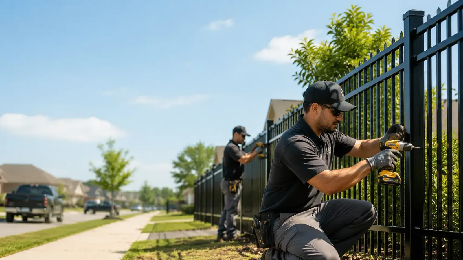 Metal Fence Installation in Curtis Bay, MD